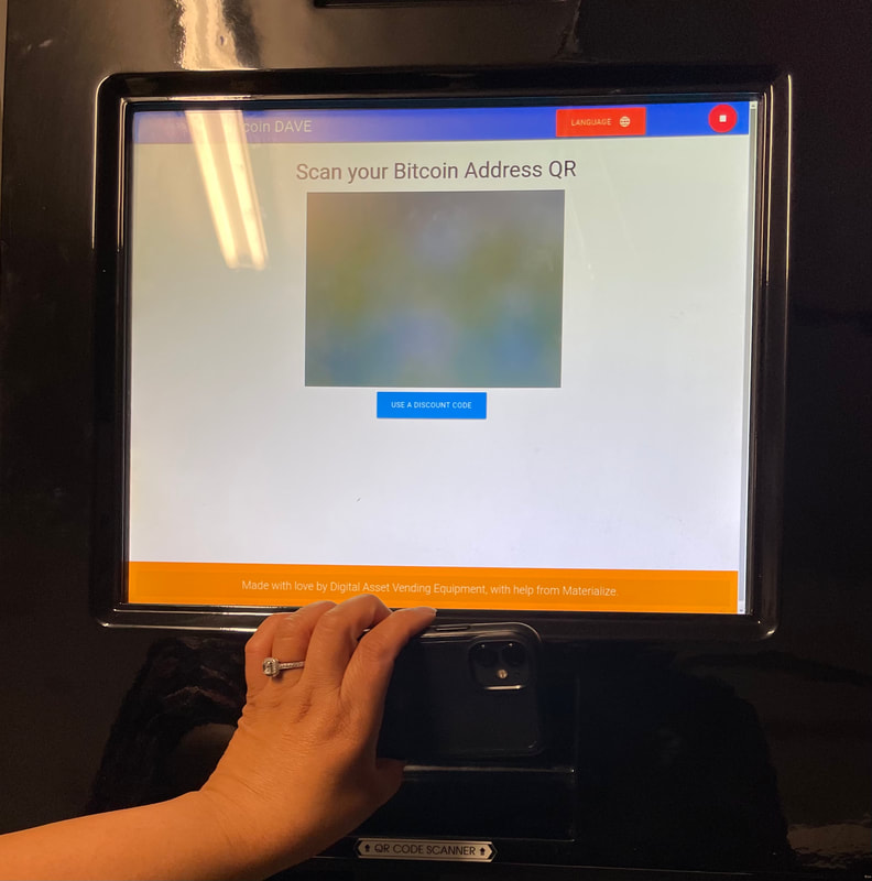 Bitcoin ATM Dave Address QR